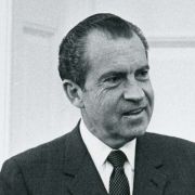 Max Fisher with Richard Nixon in the White House