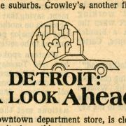 Milwaukee Journal article entitled "Detroit Refuses to Give Up" about the Detroit Renaissance.
