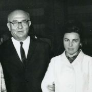Max and Marjorie Fisher, Israeli Prime Minister Levi Eshkol and his wife Miriam.
