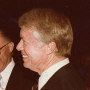 Max M. Fisher with President Jimmy Carter. 