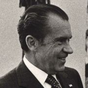 A signed photograph from President Richard Nixon