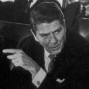 Max Fisher meets with President Reagan about AWACS sales to Saudi Arabia