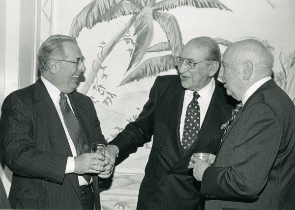 Max M. Fisher at the National Distinguished Leadership Award ceremony in 1994.