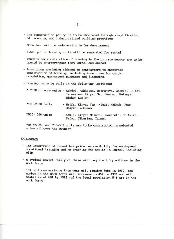 Background Information on Operation Exodus - page 9