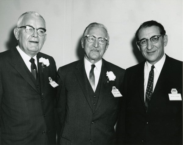 Charles Z. Hardwick, Henry Wenger and Max M. Fisher.